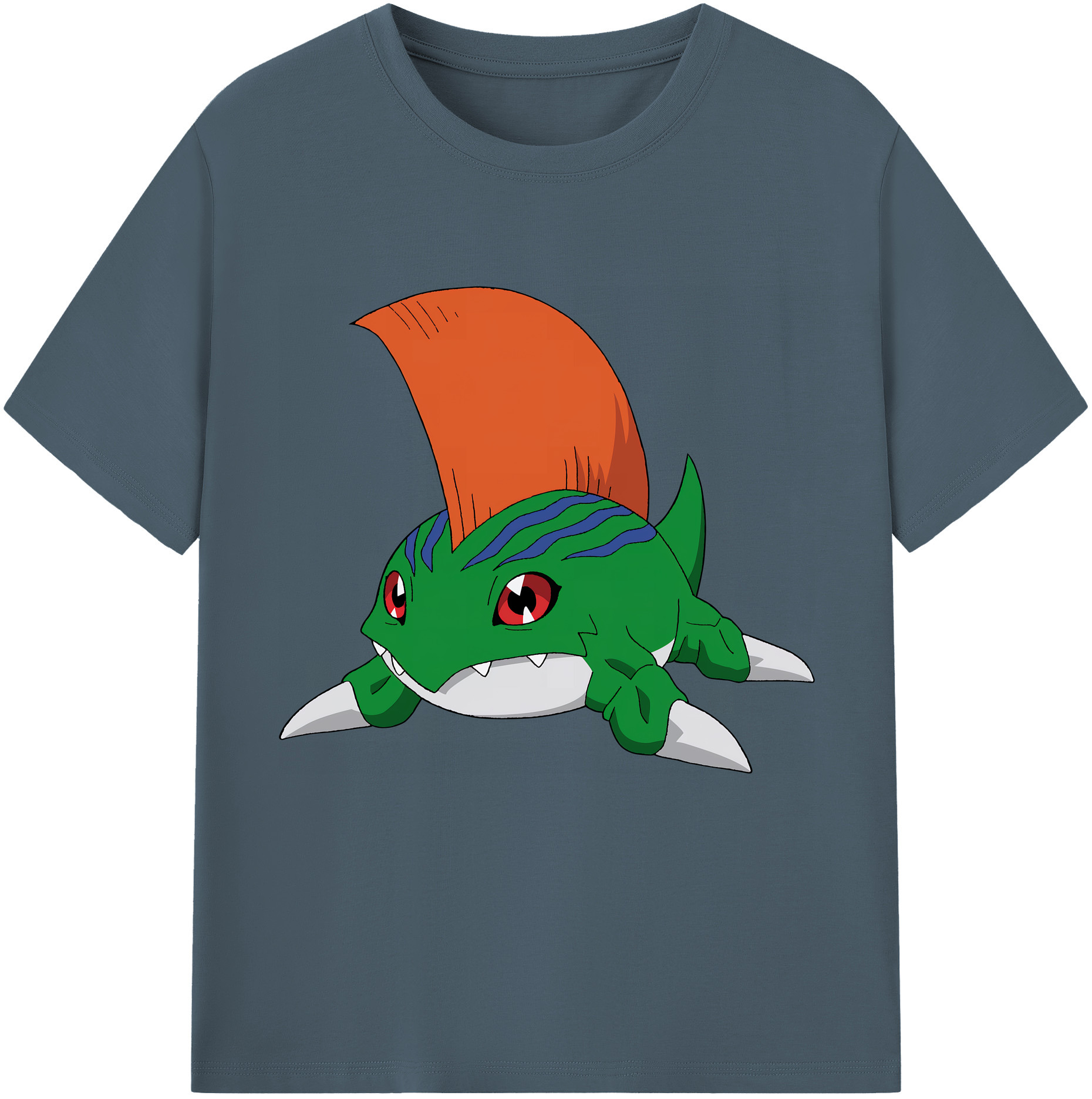 （画像用） Digimon デジタルモンスター/デジモン 綿100％半袖Tシャツ（フロントプリント）